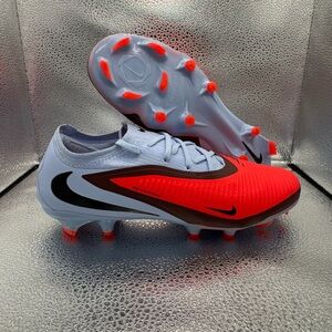 Nike Phantom 6 Low Pro FG Blue Crimson Red HJ4122-400 Men's  Cleats